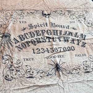 Spirit Board Themed Square Tablecloth